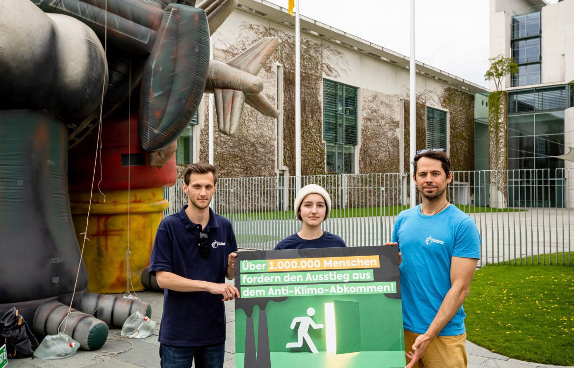 Demo gegen die Energiecharta