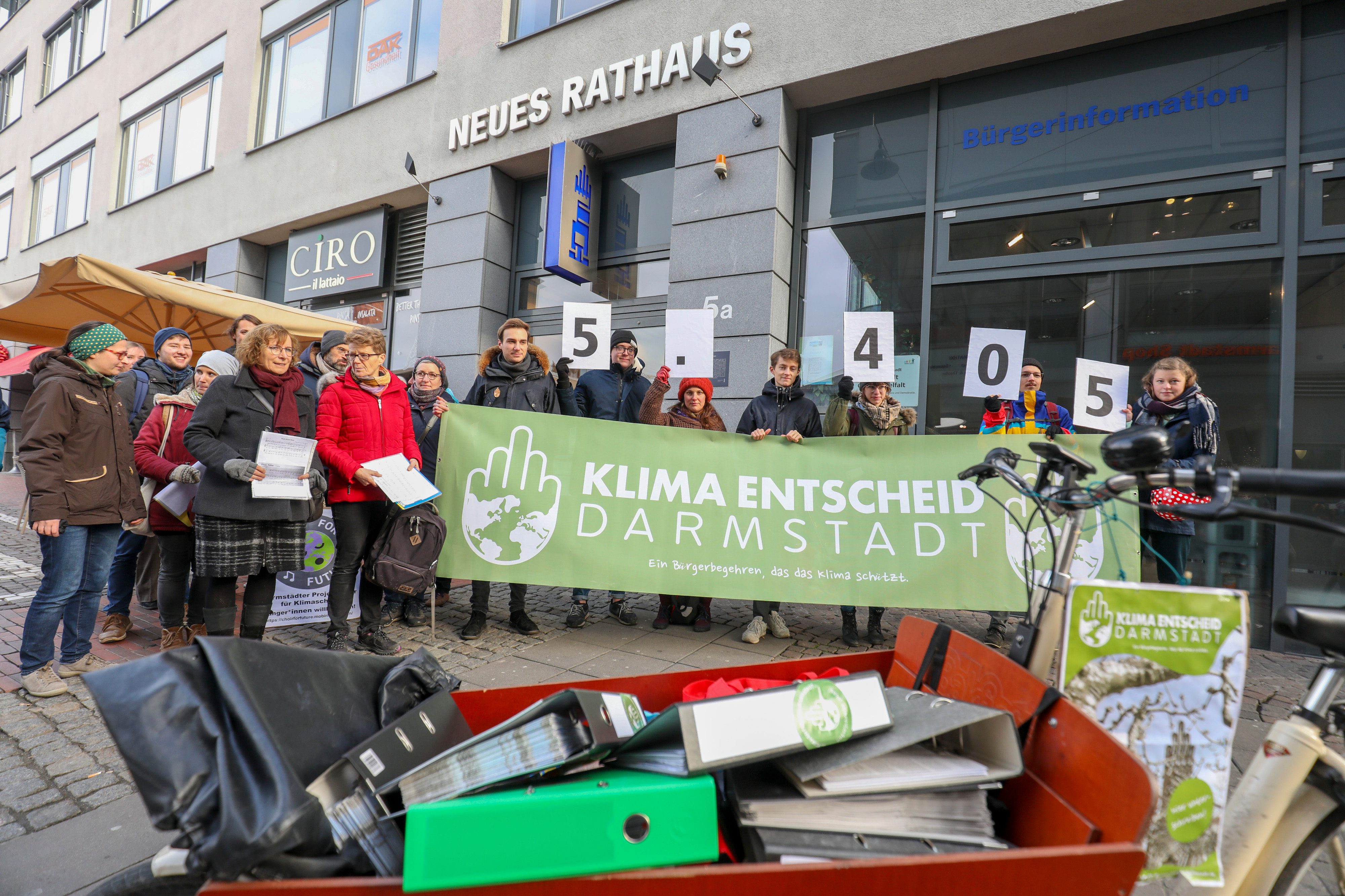 Aktionsbild Klimaentscheid Darmstadt