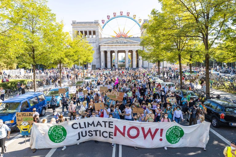 Globaler Klimastreik in München am 24.09.2021