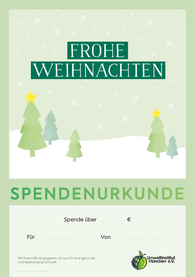 spendenurkunde weihnachten