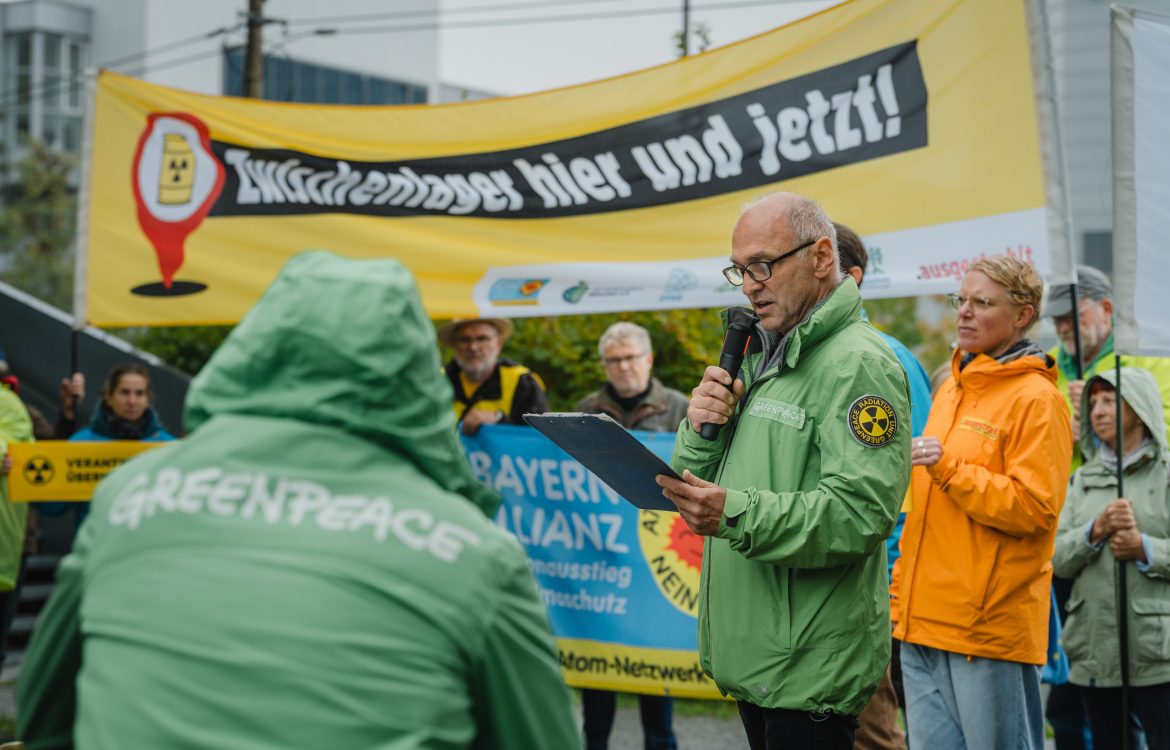 Forschungsreaktor Garching: Zwischenlager statt Atomtransporte ©tinografiert 046