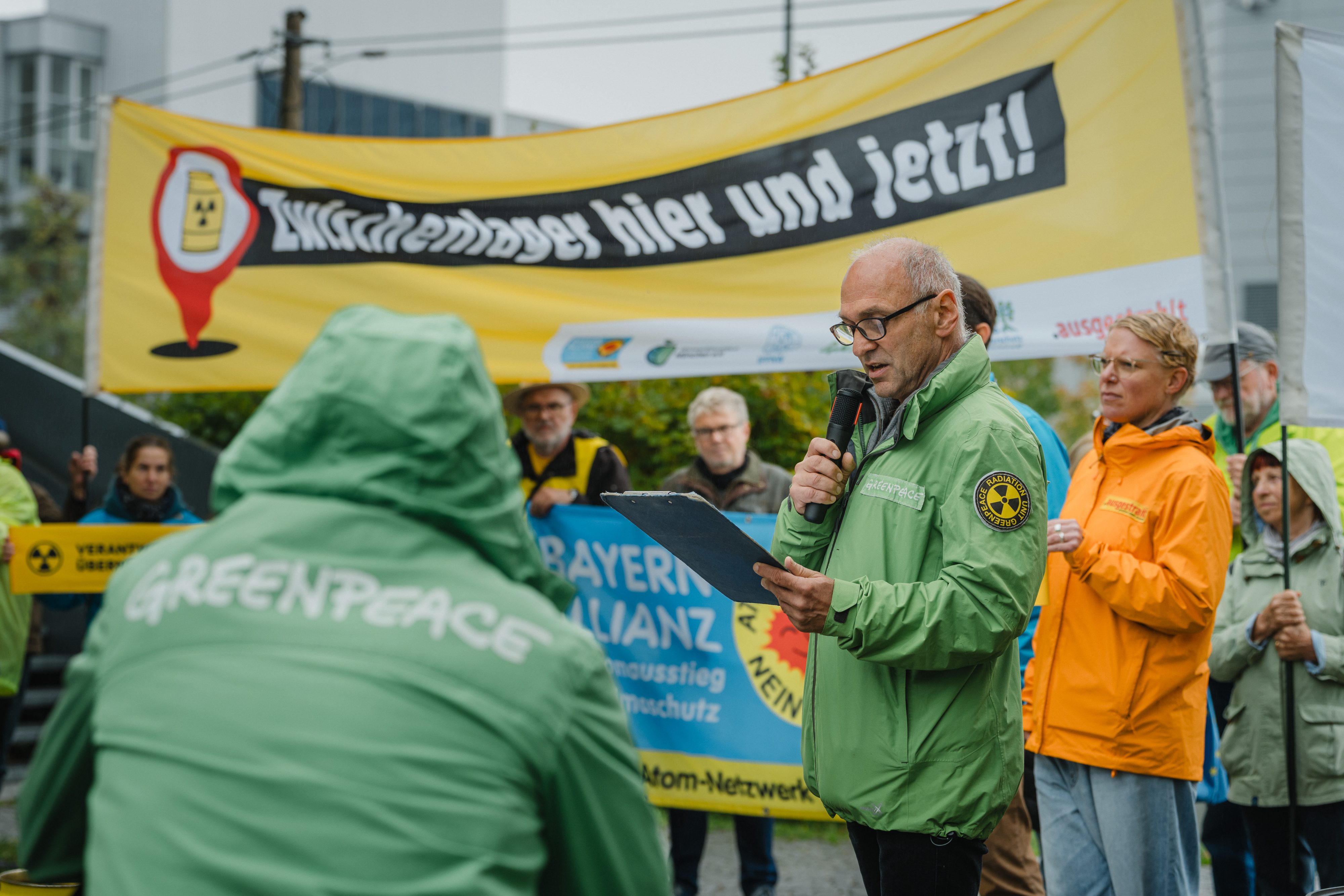 Forschungsreaktor Garching: Zwischenlager statt Atomtransporte ©tinografiert 046