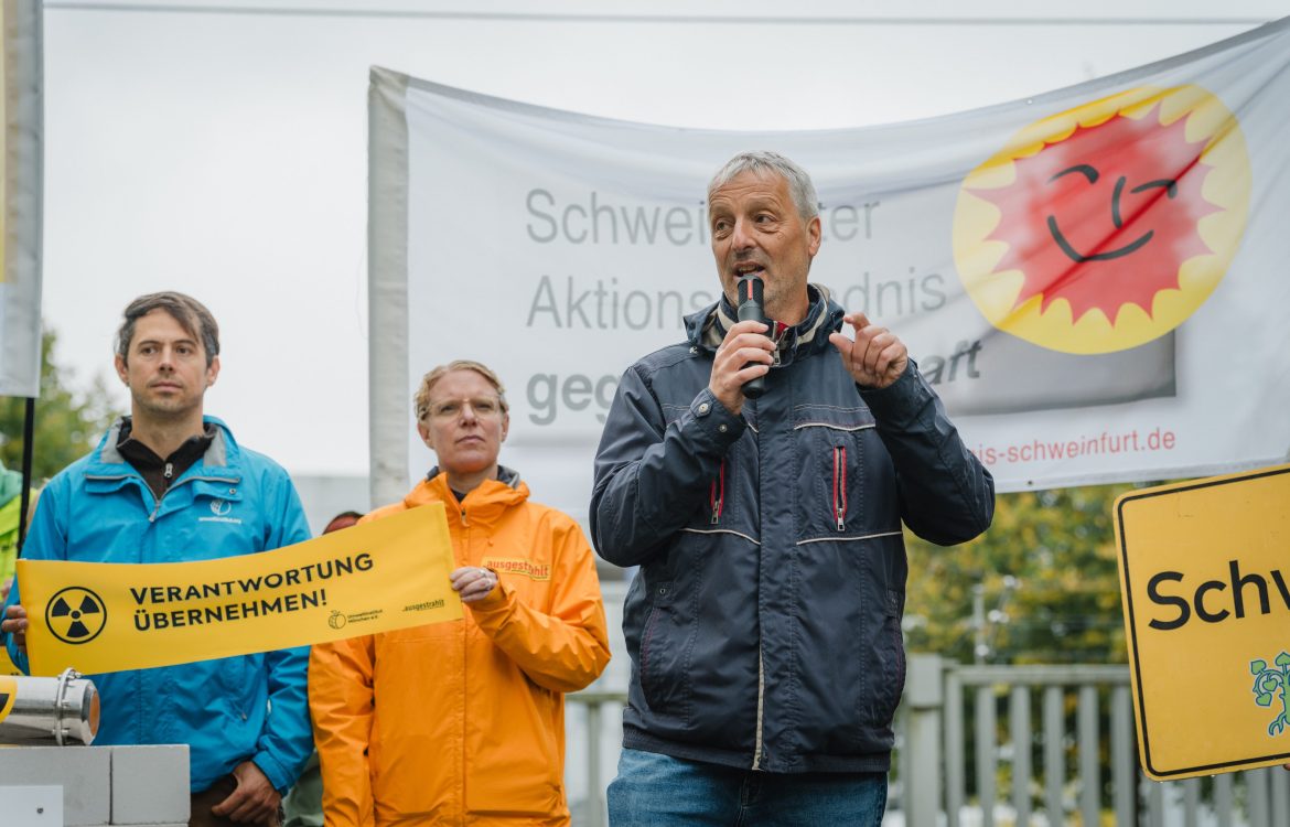 Forschungsreaktor Garching: Zwischenlager statt Atomtransporte ©tinografiert 051