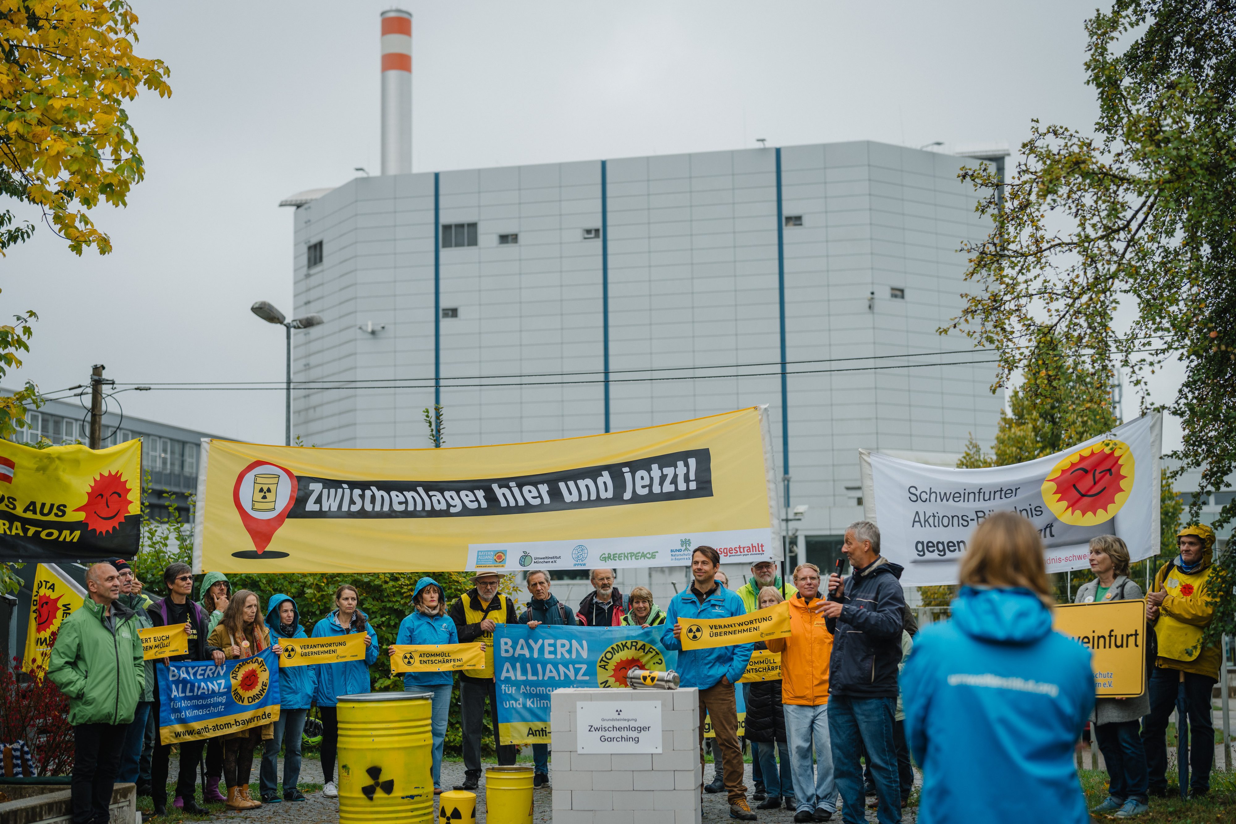 Forschungsreaktor Garching: Zwischenlager statt Atomtransporte ©tinografiert 058