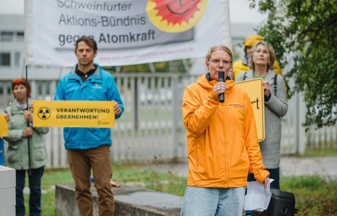 Forschungsreaktor Garching: Zwischenlager statt Atomtransporte ©tinografiert 060