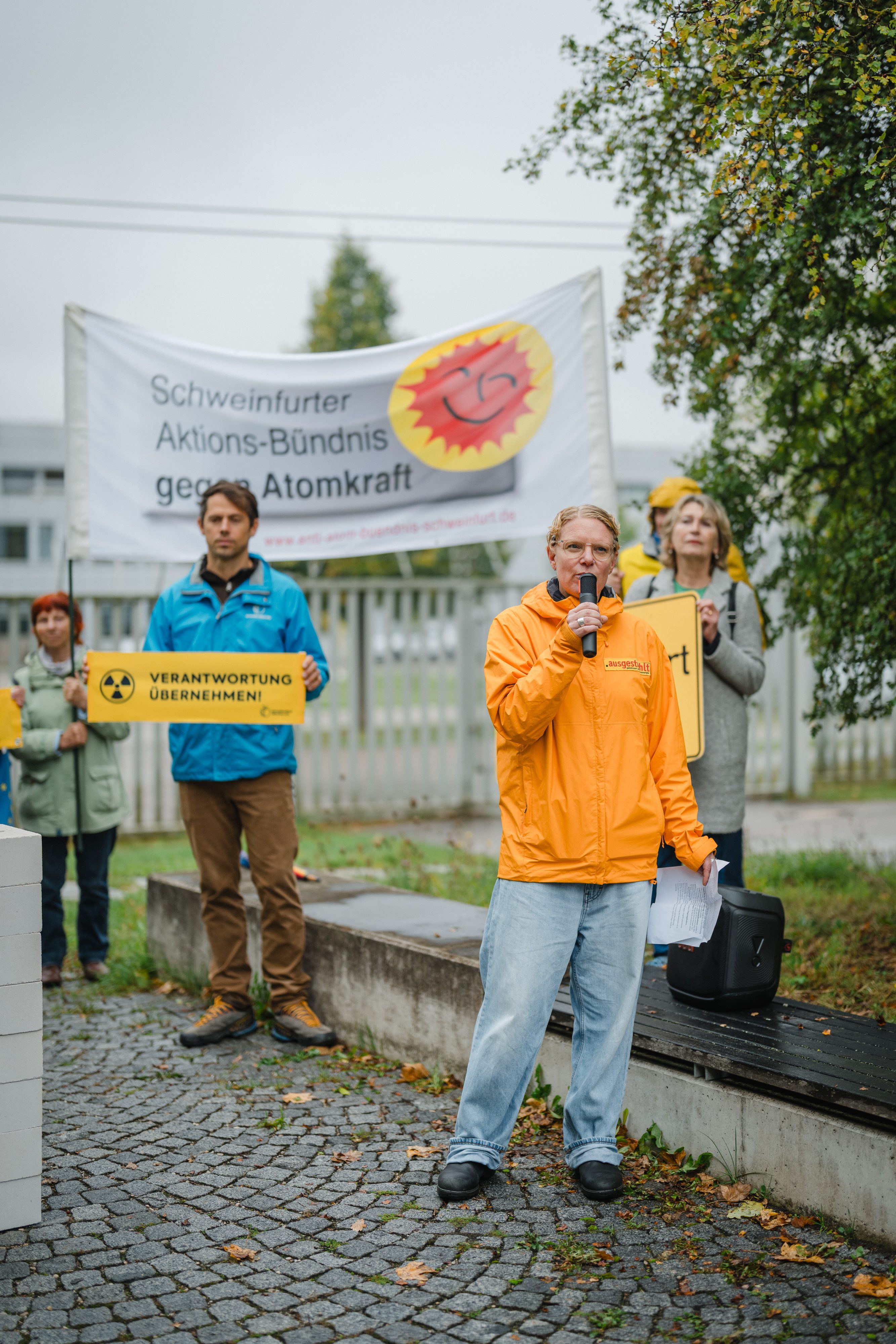 Forschungsreaktor Garching: Zwischenlager statt Atomtransporte ©tinografiert 060