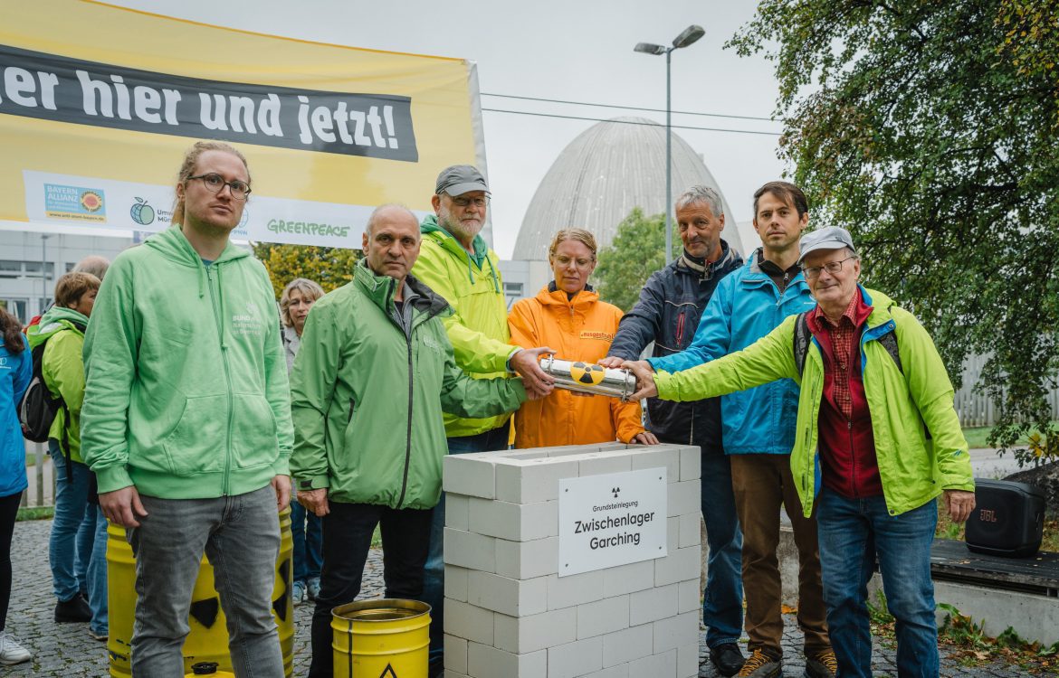 Forschungsreaktor Garching: Zwischenlager statt Atomtransporte ©tinografiert 071