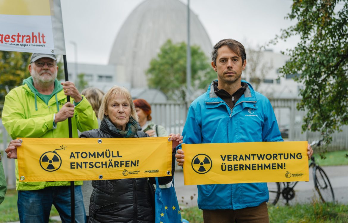 Forschungsreaktor Garching: Zwischenlager statt Atomtransporte ©tinografiert 072