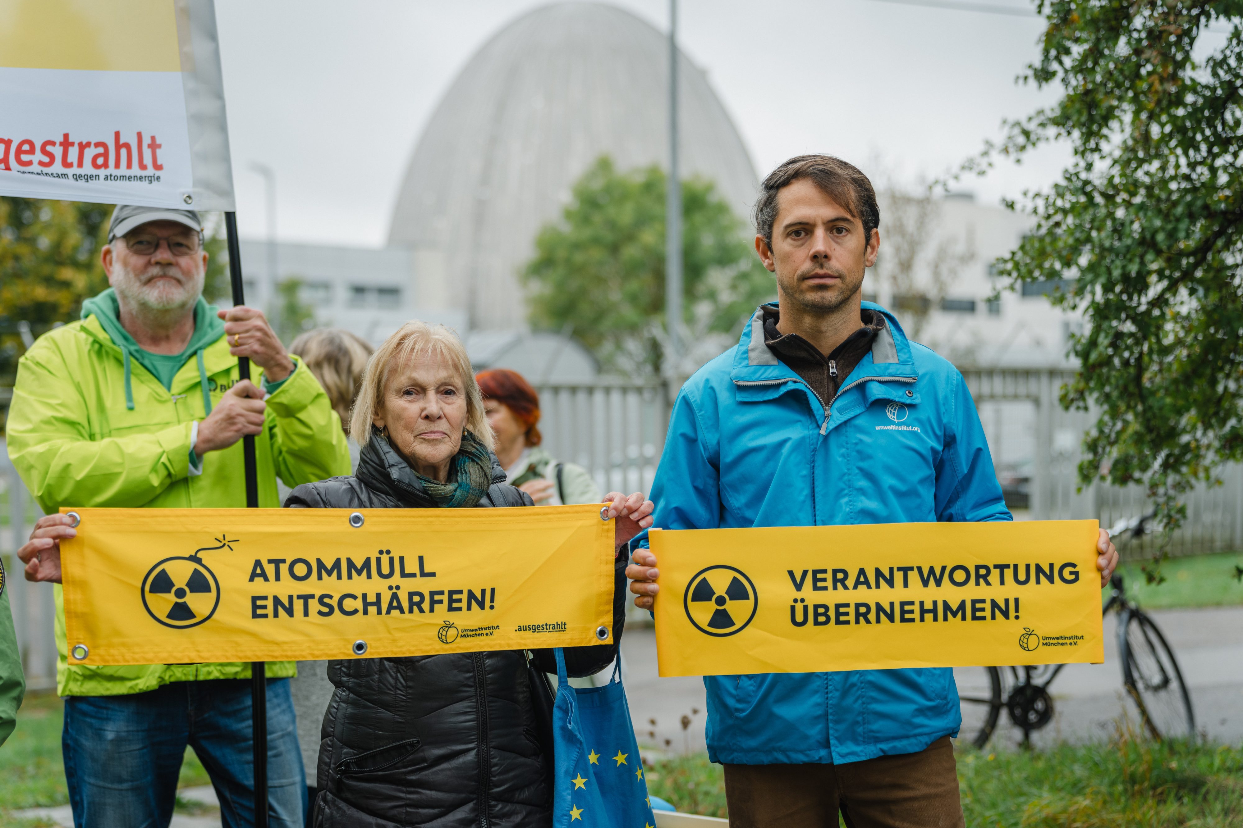 Forschungsreaktor Garching: Zwischenlager statt Atomtransporte ©tinografiert 072