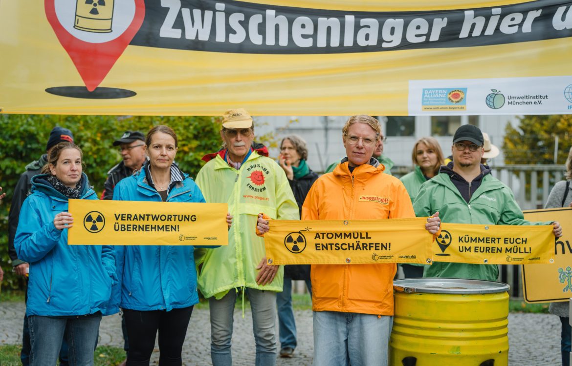 Forschungsreaktor Garching: Zwischenlager statt Atomtransporte ©tinografiert 080