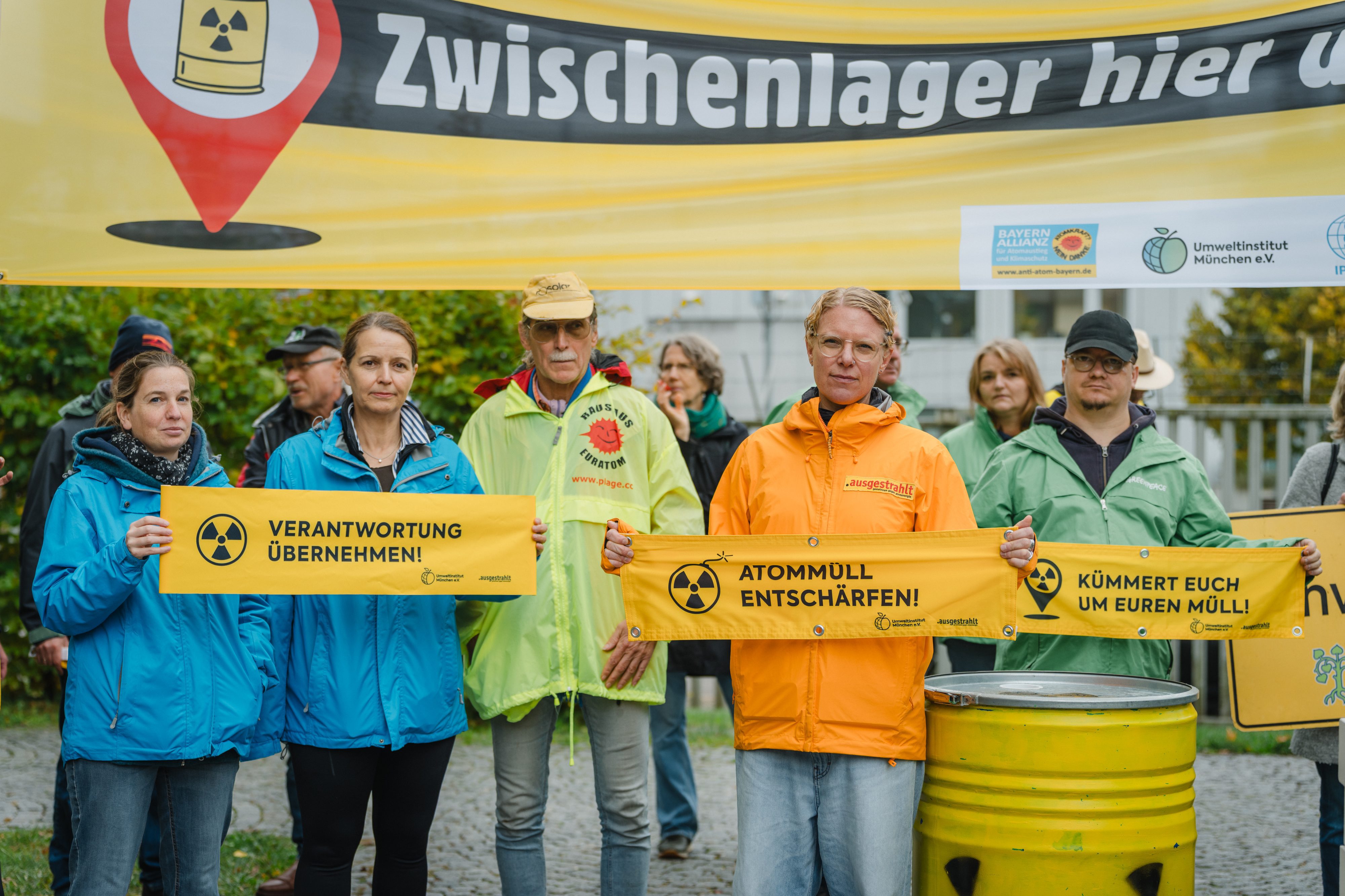Forschungsreaktor Garching: Zwischenlager statt Atomtransporte ©tinografiert 080