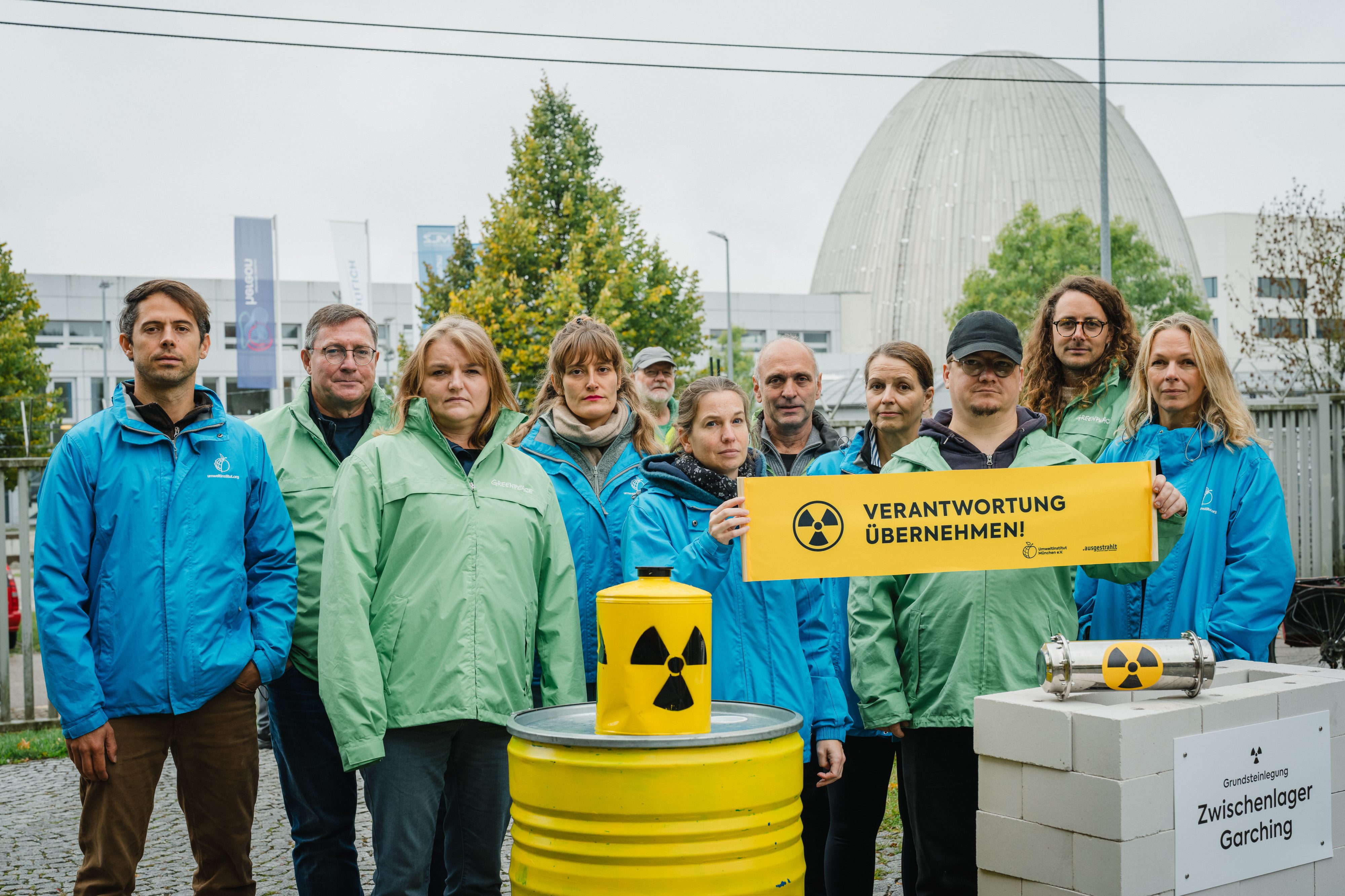 Forschungsreaktor Garching: Zwischenlager statt Atomtransporte ©tinografiert 088