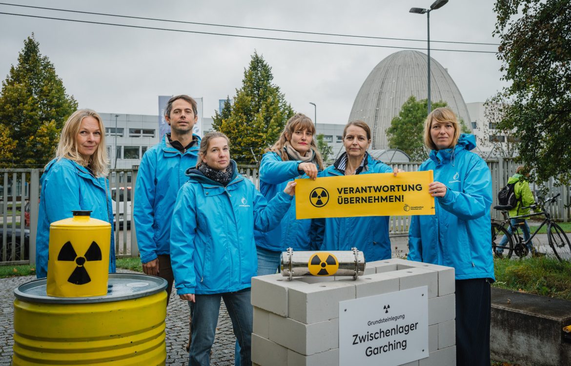 Forschungsreaktor Garching: Zwischenlager statt Atomtransporte ©tinografiert 094