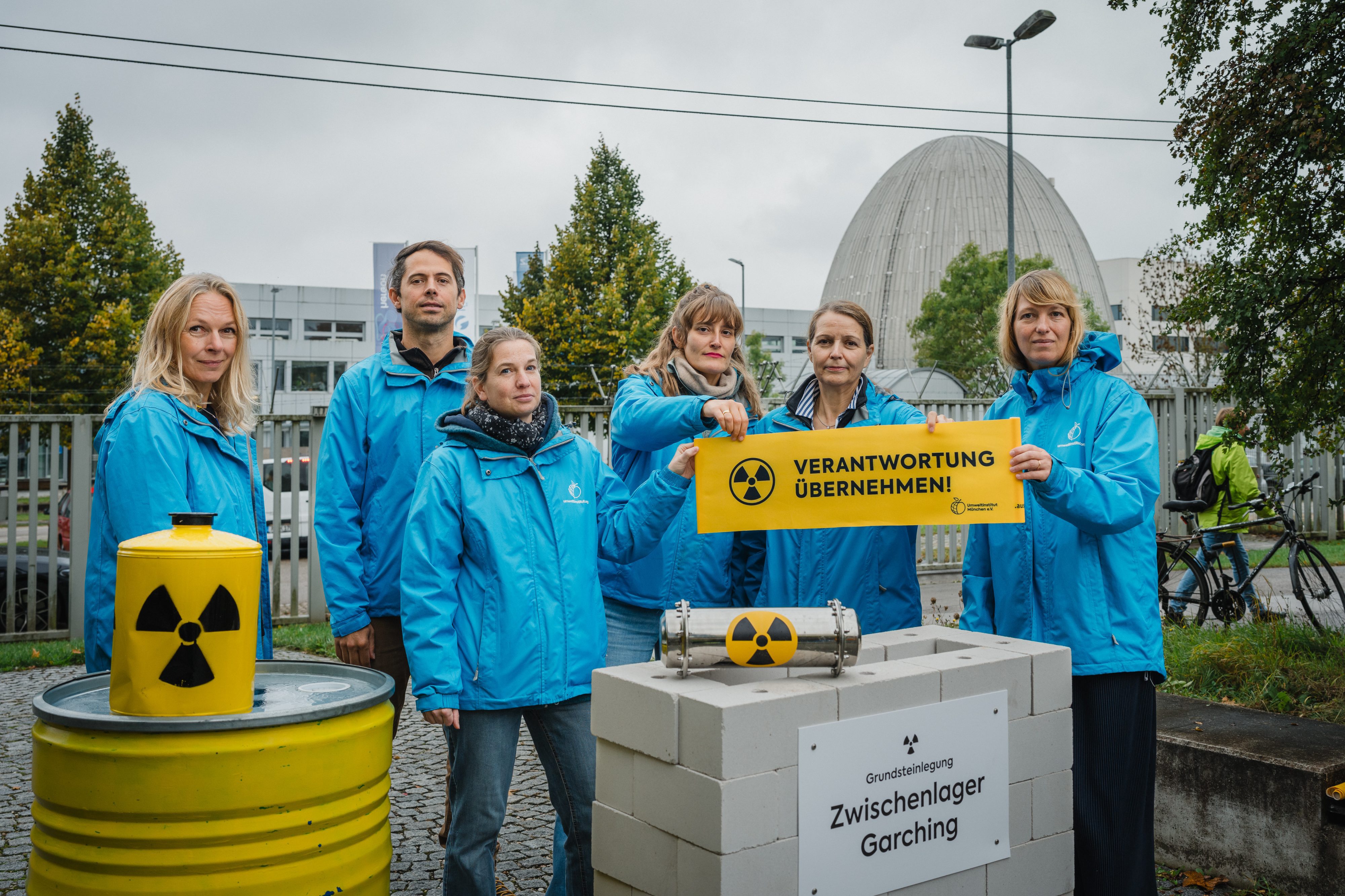 Forschungsreaktor Garching: Zwischenlager statt Atomtransporte ©tinografiert 094